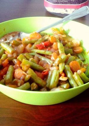 Foto resep Buncis Wortel Saus BBQ
