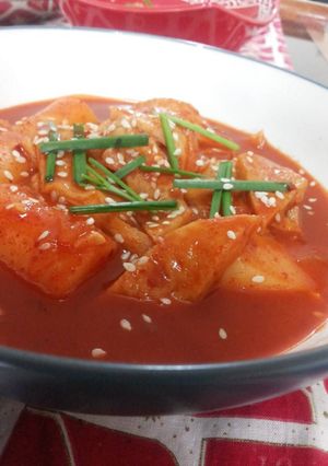 Foto resep Spicy Tteokbokki