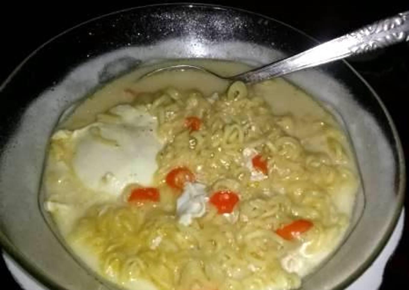 1. Mie Rebus Susu
