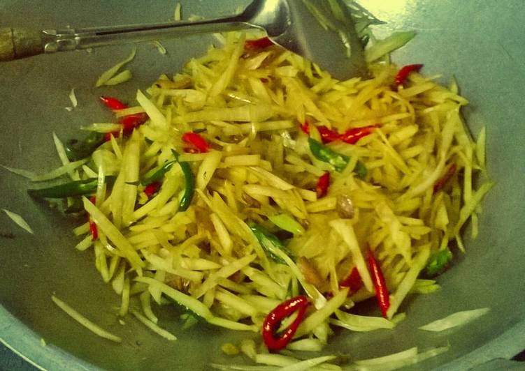 Resep Oseng Pepaya Ebi oleh Ellena Ayuu Marselia - Cookpad