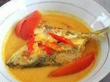 Gulai Ikan Kembung Sambal Dabu Dabu