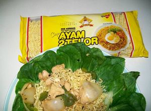 Foto resep Mie Ayam Lada Hitam
