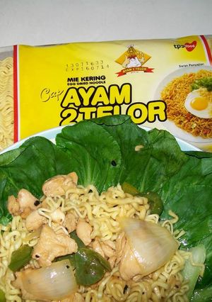 Foto resep Mie Ayam Lada Hitam
