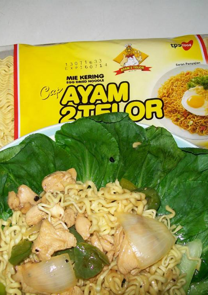 Foto resep Mie Ayam Lada Hitam