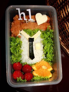 Foto resep Happy Working Daddy Bento :)