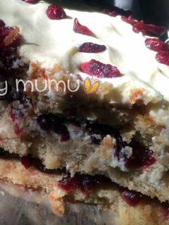 Foto resep Cranberry Vanilla Cake