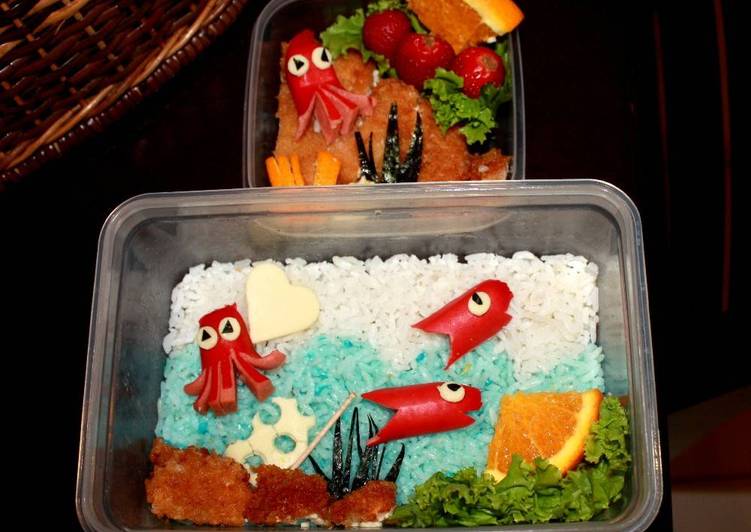 Resep Terbaik Happiness in the sea Bento Mantul Banget Resep Terbaik Happiness in the sea Bento Mantul Banget