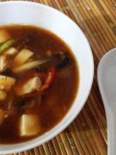 Foto resep Sup Ayam Asam Manis