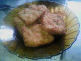 Tempe goreng ala nugget