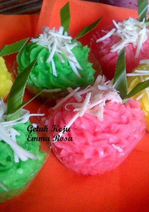 Foto resep Getuk Keju 3 rasa