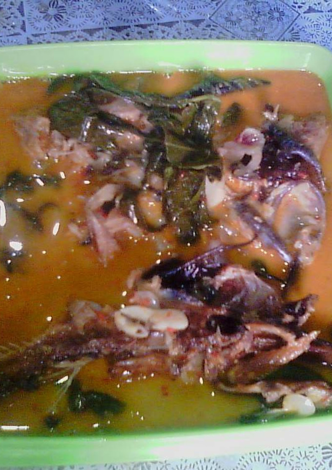 Foto resep GULAI IKAN SALAI DAUN SINGKONG