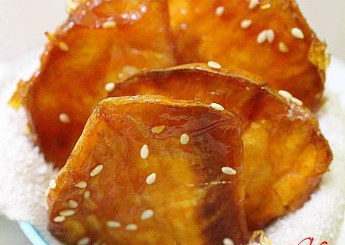 Matang ( Candied Sweet Potato ) foto resep utama