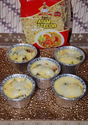 Foto resep Mie KSK (Keju-Sosis-Kelor)