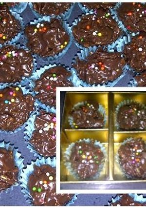 Foto resep CORNFLAKES DENGAN COKELAT LELEH
