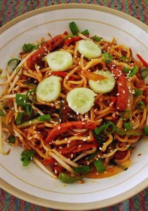 Foto resep Mi Goreng Pedas( MaeUn BokkEum Ramyeon )