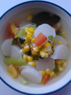 Foto resep Sup Lobak Jagung