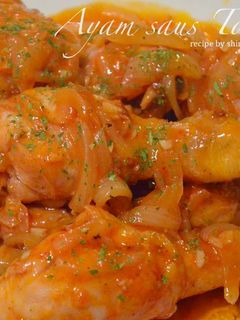 Foto resep Ayam saus Tomat