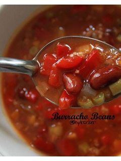 Foto resep Burracho Beans aka Sup Kacang Merah