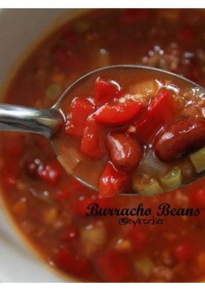 Foto resep Burracho Beans aka Sup Kacang Merah