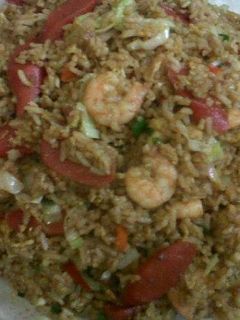 Foto resep Nasi goreng udang