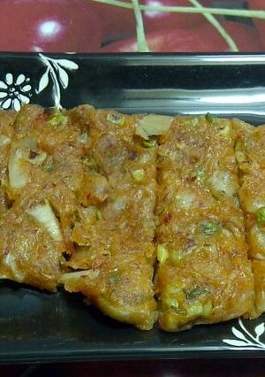 Foto resep Kimchi Pancake