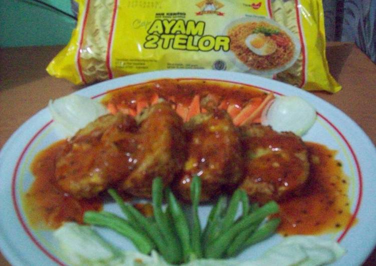 Rolade Mie Saus Oregano