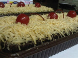 Brownies Panggang Cokelat Keju