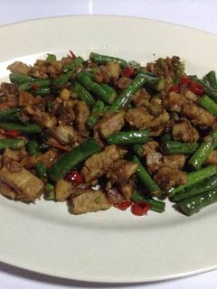 Foto resep Tumis tempe kacang panjang
