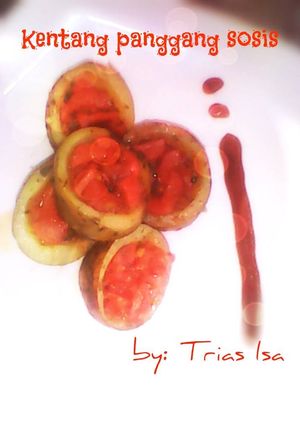 Foto resep Kentang Panggang Sosis