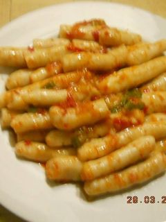 Foto resep KUE BERAS KOREA (Tteokbokki)