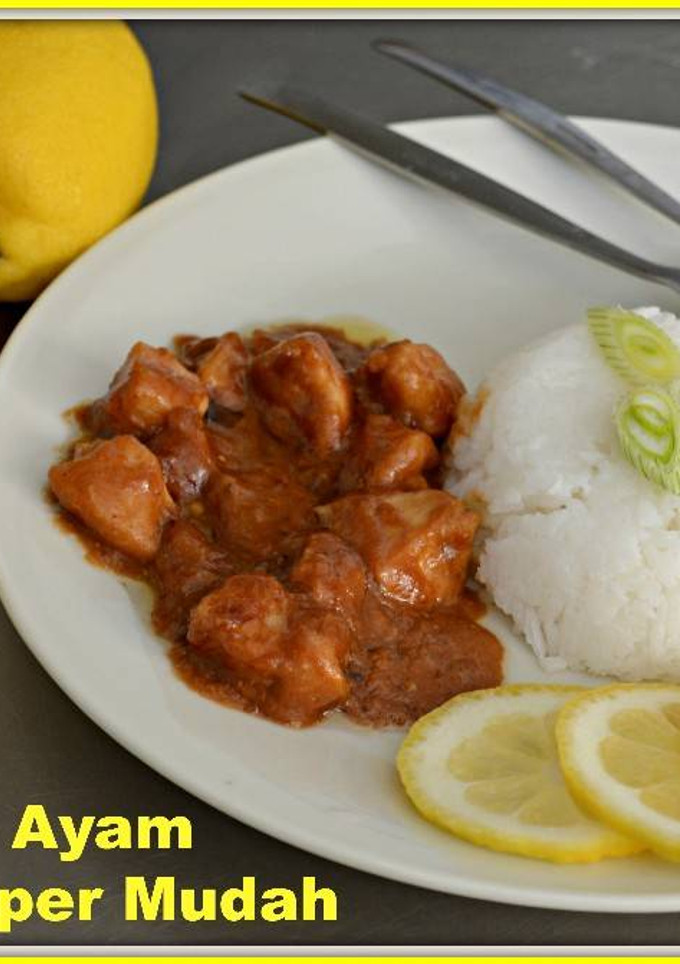 Foto resep Sate Ayam Super Mudah