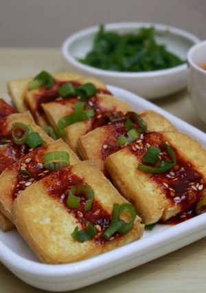 Foto resep DuBu BuChim (Tahu dengan Sambal Kecap a la Korea)