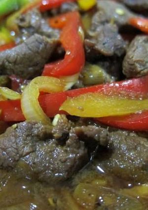 Foto resep Sapi Lada Hitam Minimalis