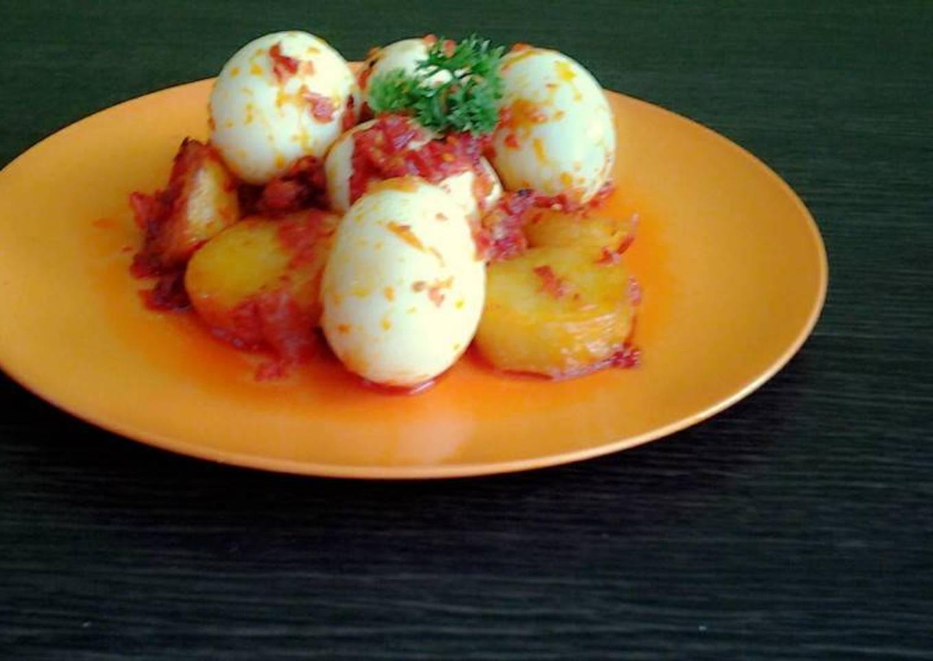 Telur Balado resep mertua