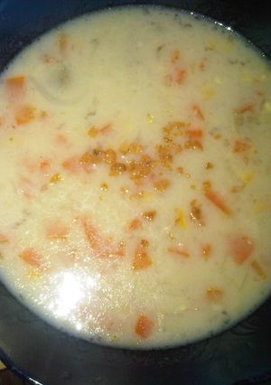 Foto resep Sup Krim Wortel Jagung