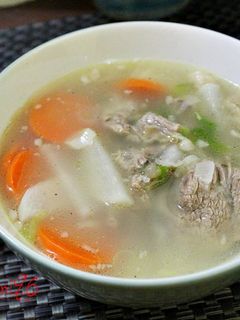 Foto resep Seolleongtang (Beef Bone Soup)