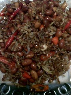 Foto resep Teri kacang pedas manis