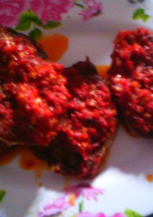 Foto resep TONGKOL SAMBAL MERAH