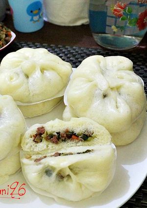 Foto resep Jjinppang-Mandu ( Pao Mix Ver. )