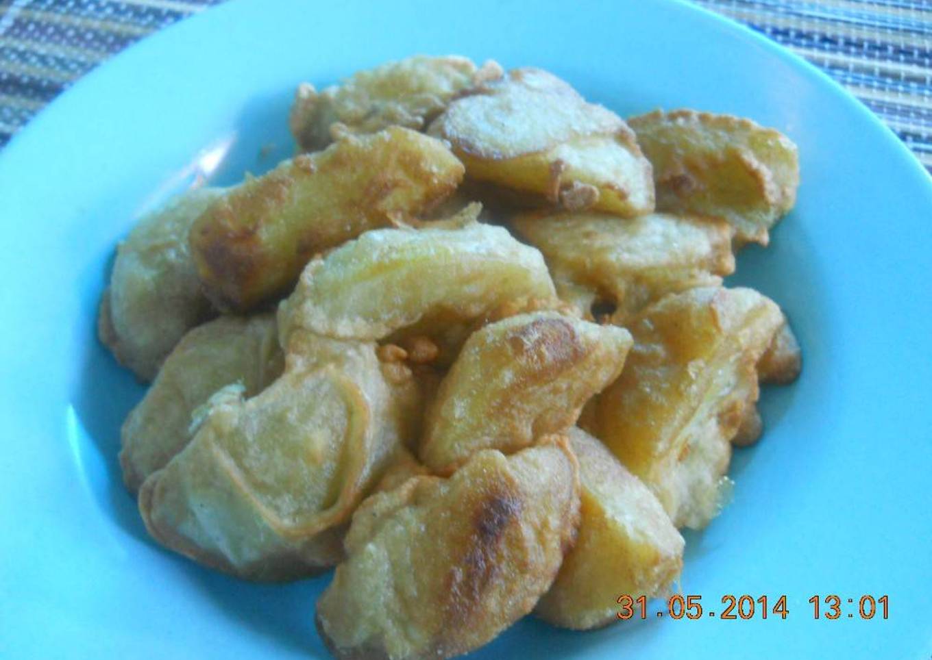 kentang rebus goreng