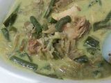 Kare Keluwih Kacangpanjang dengan Ayam