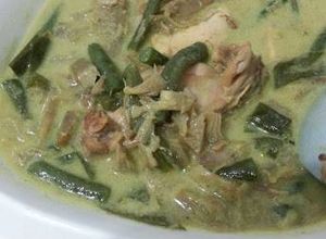 Foto resep Kare Keluwih Kacangpanjang dengan Ayam