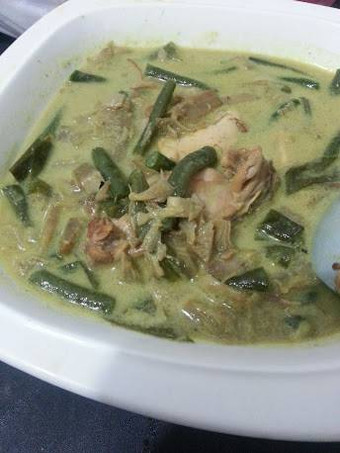 Langkah Mudah untuk Membuat Kare Keluwih Kacangpanjang dengan Ayam, Lezat