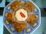 Chicken Ball with Bread and Mayo