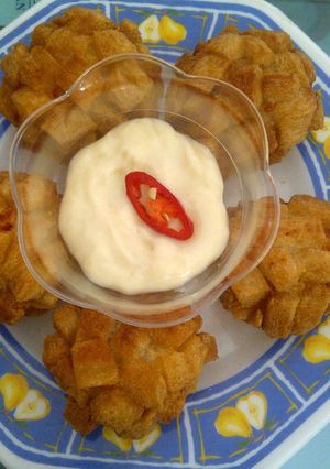 Foto resep Chicken Ball with Bread and Mayo