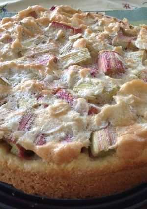 Foto resep Cake Rhabarber