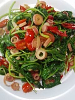 Foto resep Tumis Bayam dan Kecombrang
