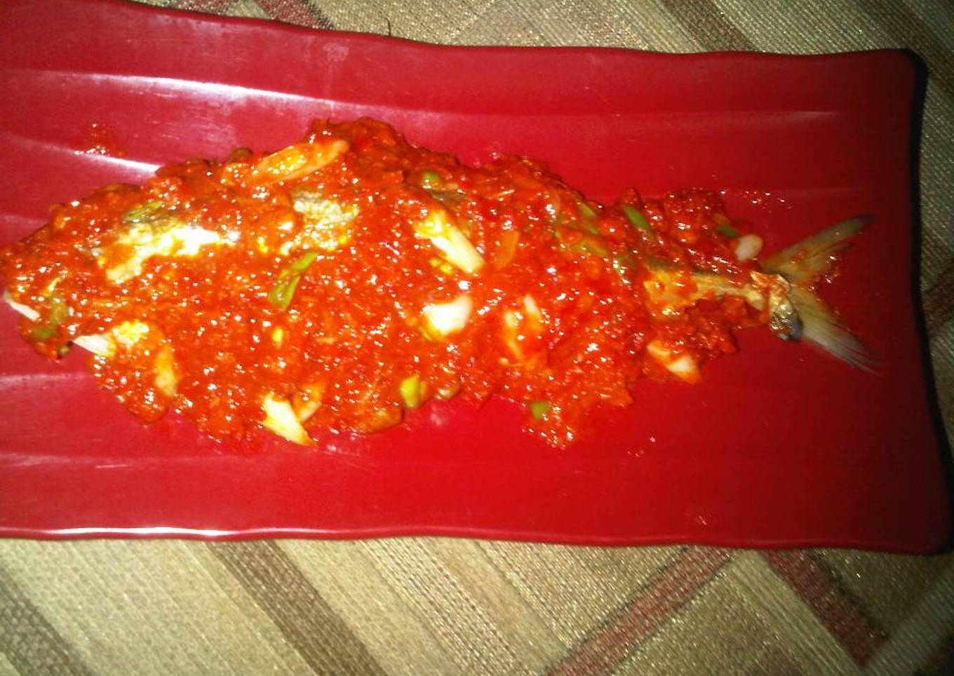 Balado Kembung Rebus
