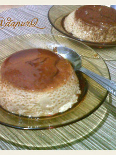 Foto resep Pudding Custard Caramel Pineapple