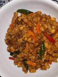 Foto resep oseng tempe mercon